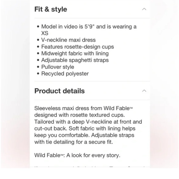 Sleeveless rosette cup maxi slip dress - Picture 8 of 8